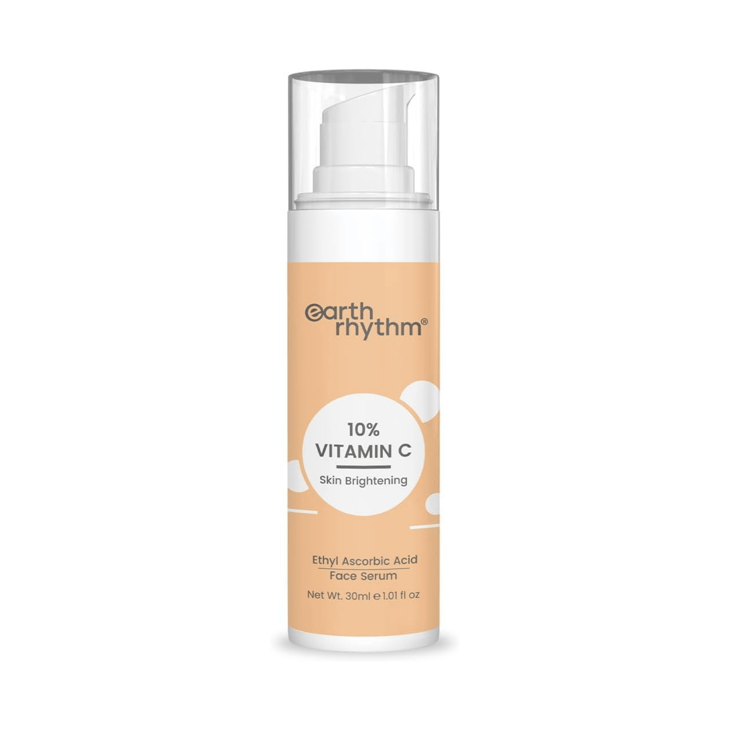 Earth Rhythm spindesio suteikiantis veido serumas su vitaminu C, bio-retinoliu, salicilo ir hialurono rūgštimis ULTIMATE GLOW, 30 ml