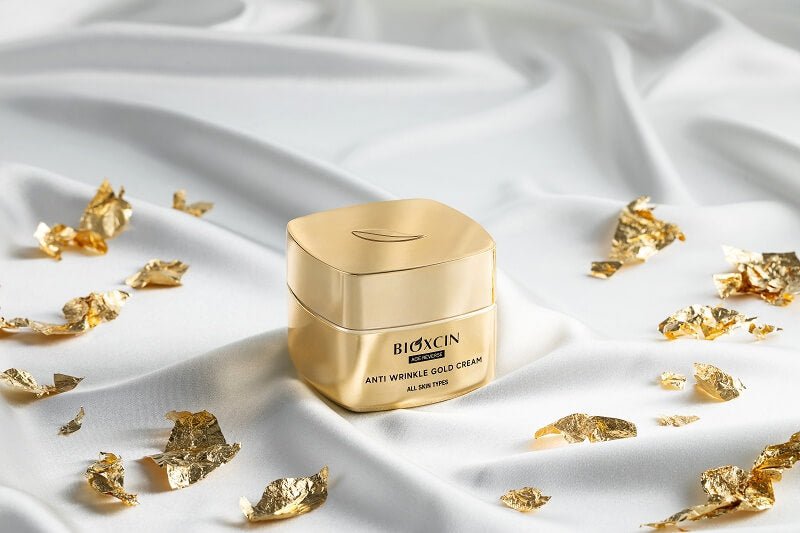 BIOXCIN AGE REVERSE GOLD veido kremas su aukso dulkėmis, nuo raukšlių, 50 ml - Plaukui.lt