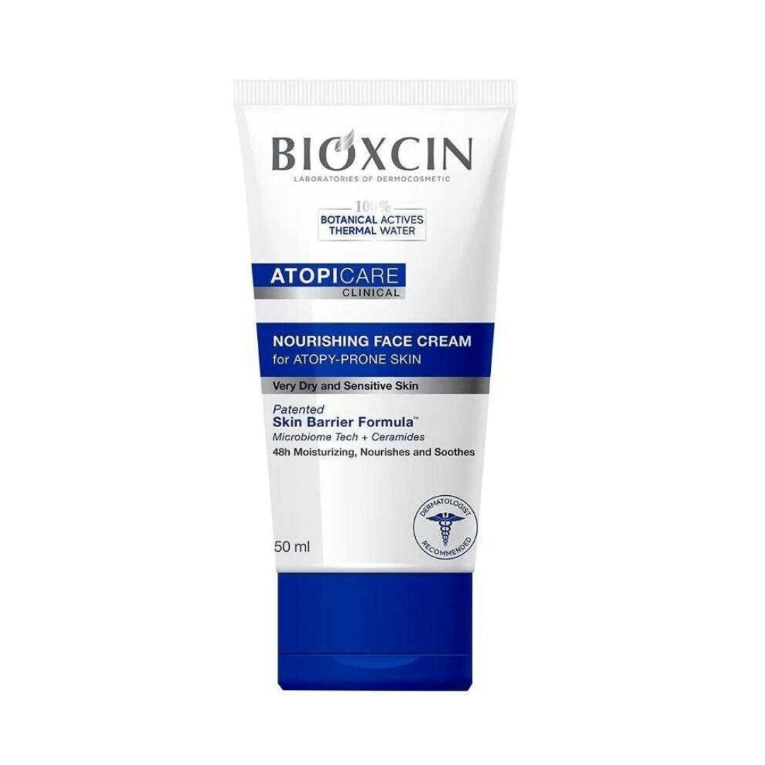 BIOXCIN ATOPICARE intensyviai maitinantis veido kremas labai sausai ir atopiškai odai, 50 ml - Plaukui.lt