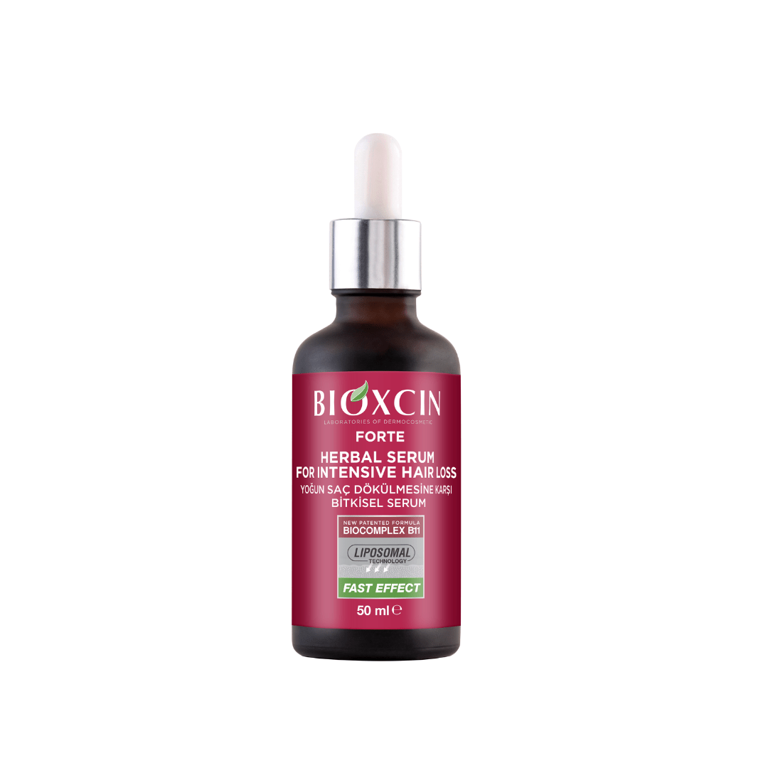 BIOXCIN FORTE serumas nuo intensyvaus plaukų slinkimo, 50 ml x 3 vnt. - Plaukui.lt