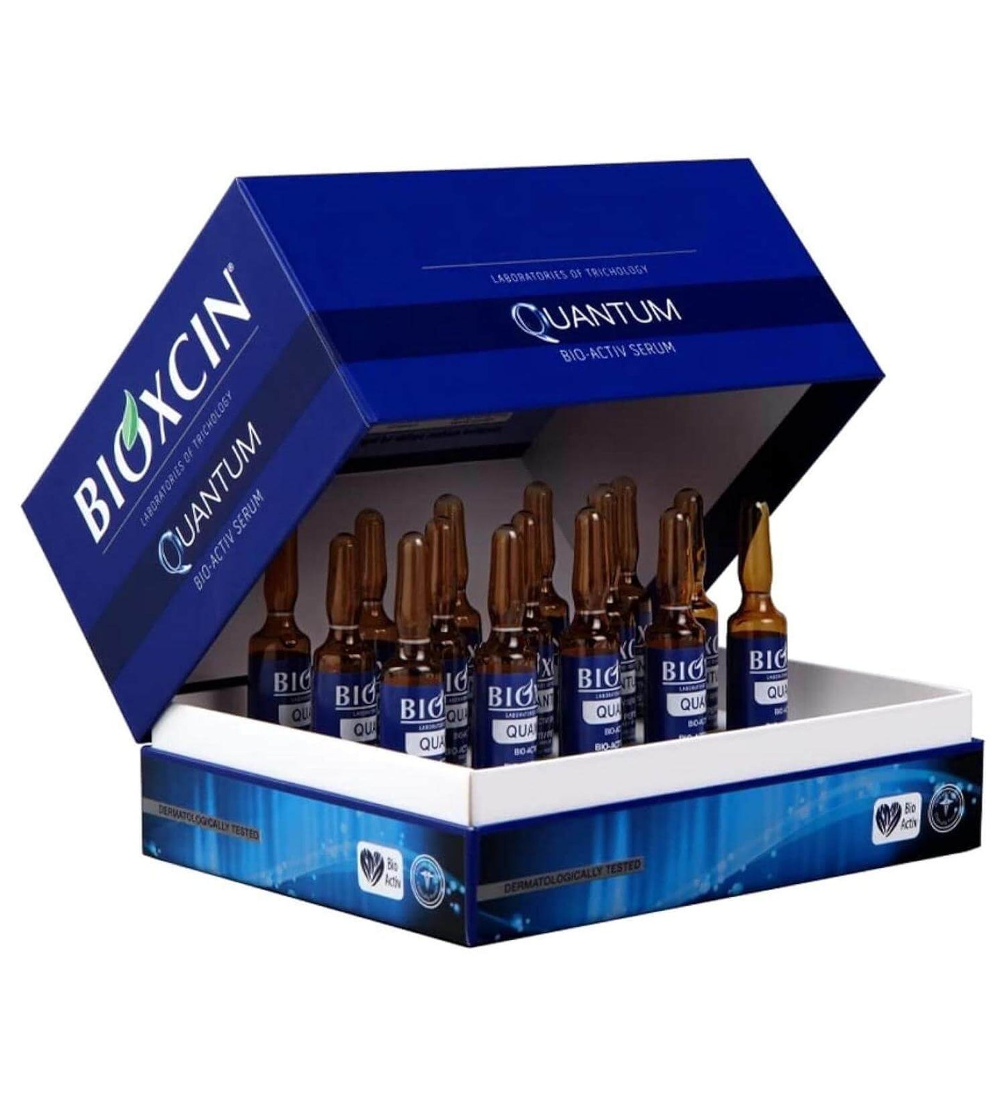 BIOXCIN QUANTUM plaukus storinantis serumas su aktyviais peptidais, 6 ml x 15 vnt. - Plaukui.lt