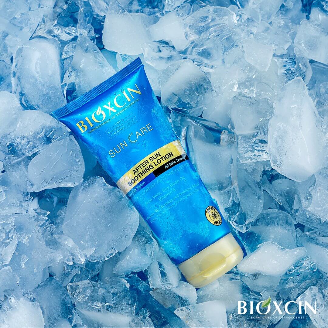 BIOXCIN SUNCARE raminantis losjonas po deginimosi su alijošium ir vitaminu E, 200 ml - Plaukui.lt