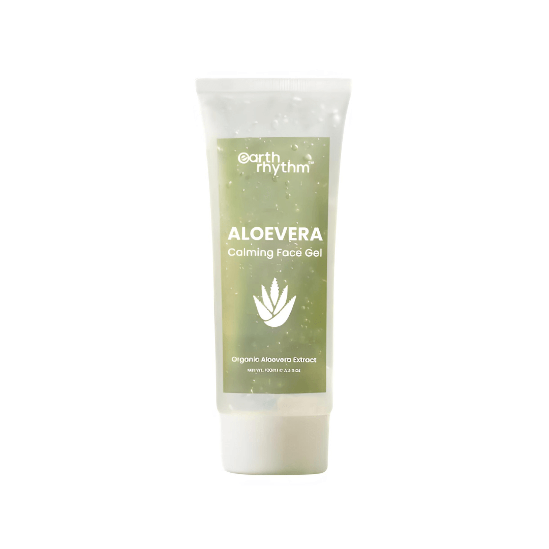 Earth Rhythm raminantis Aloe Vera gelis, 100 ml - Plaukui.lt