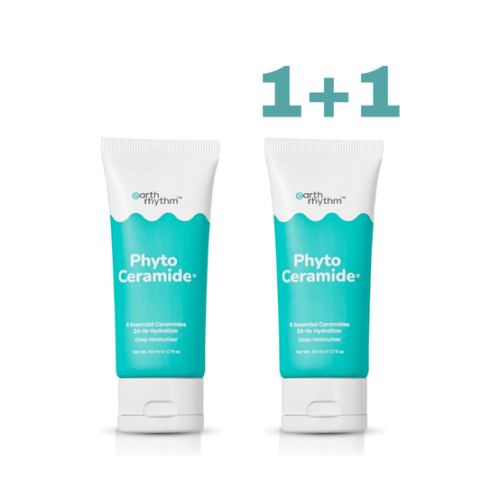1+1 Earth Rhythm giliai drėkinantis veido kremas su keramidais PHYTO CERAMIDE, 50 g - Plaukui.lt