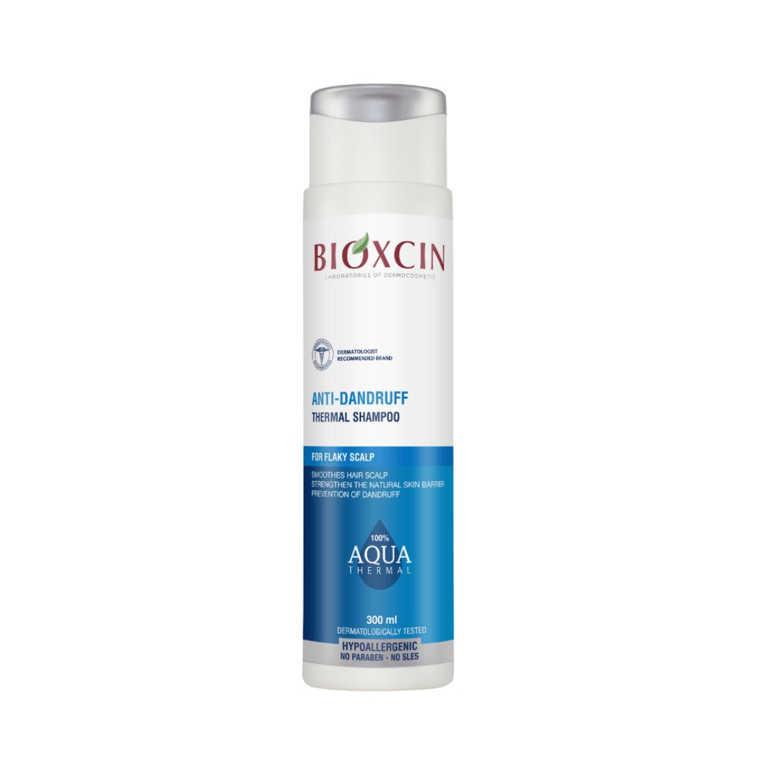 BIOXCIN AQUA THERMAL šampūnas nuo pleiskanų, 300 ml - Plaukui.lt