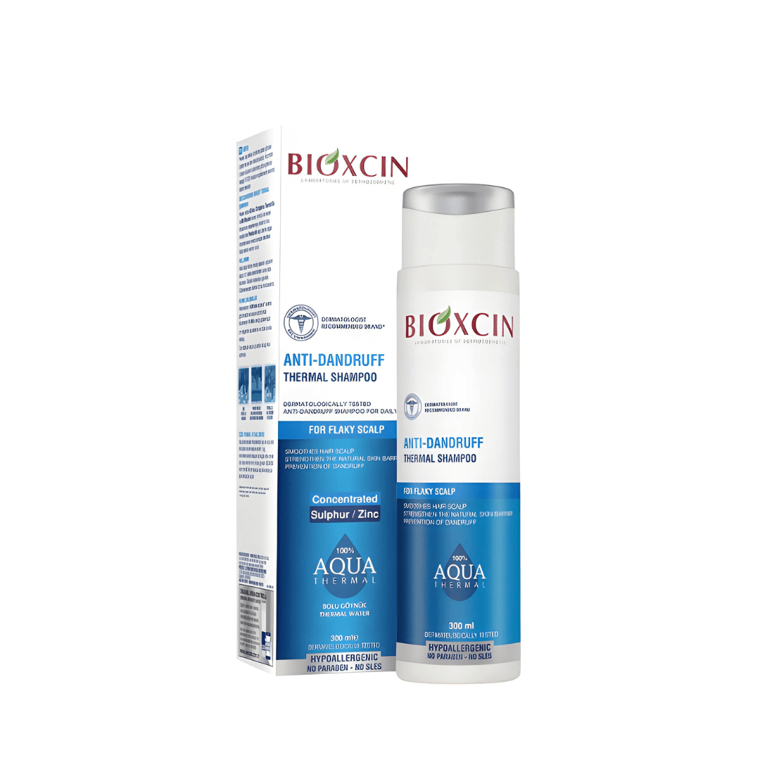 BIOXCIN AQUA THERMAL šampūnas nuo pleiskanų, 300 ml - Plaukui.lt