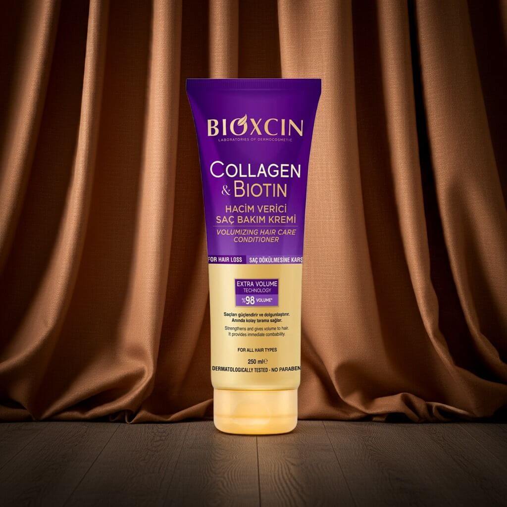 BIOXCIN COLLAGEN & BIOTIN apimties suteikiantis plaukų