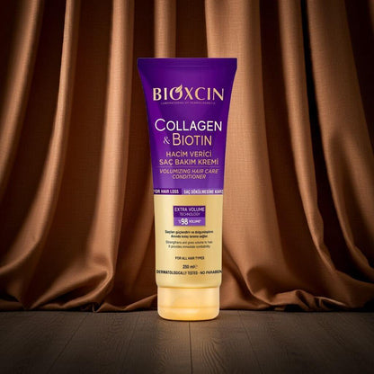 BIOXCIN COLLAGEN & BIOTIN apimties suteikiantis plaukų kondicionierius, 250 ml - Plaukui.lt