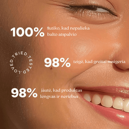 Earth Rhythm apsauginis fluidas veidui nuo saulės SPF 50, 50 ml - Plaukui.lt