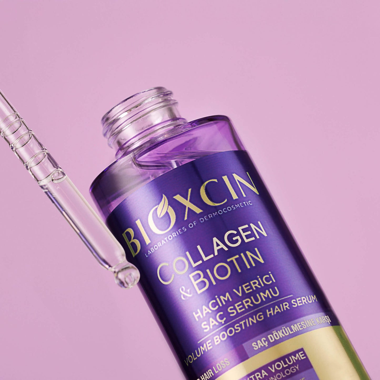 Rinkinys BIOXCIN Collagen & Biotin slinkimo stabdymui ir apimties suteikimui - Plaukui.lt