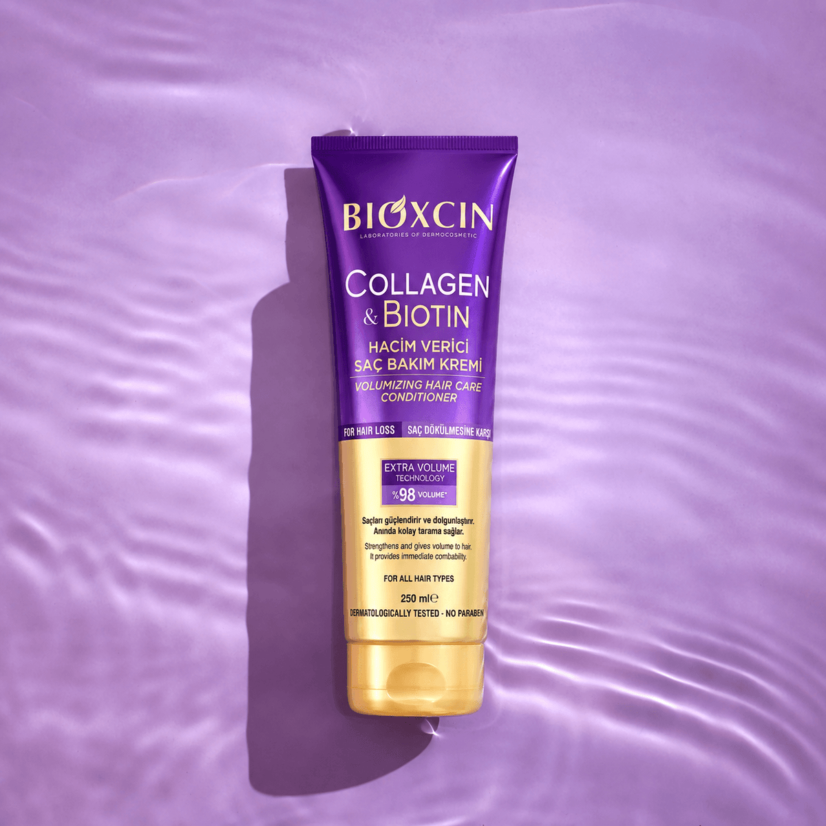 Rinkinys BIOXCIN Collagen & Biotin slinkimo stabdymui ir apimties suteikimui. - Plaukui.lt