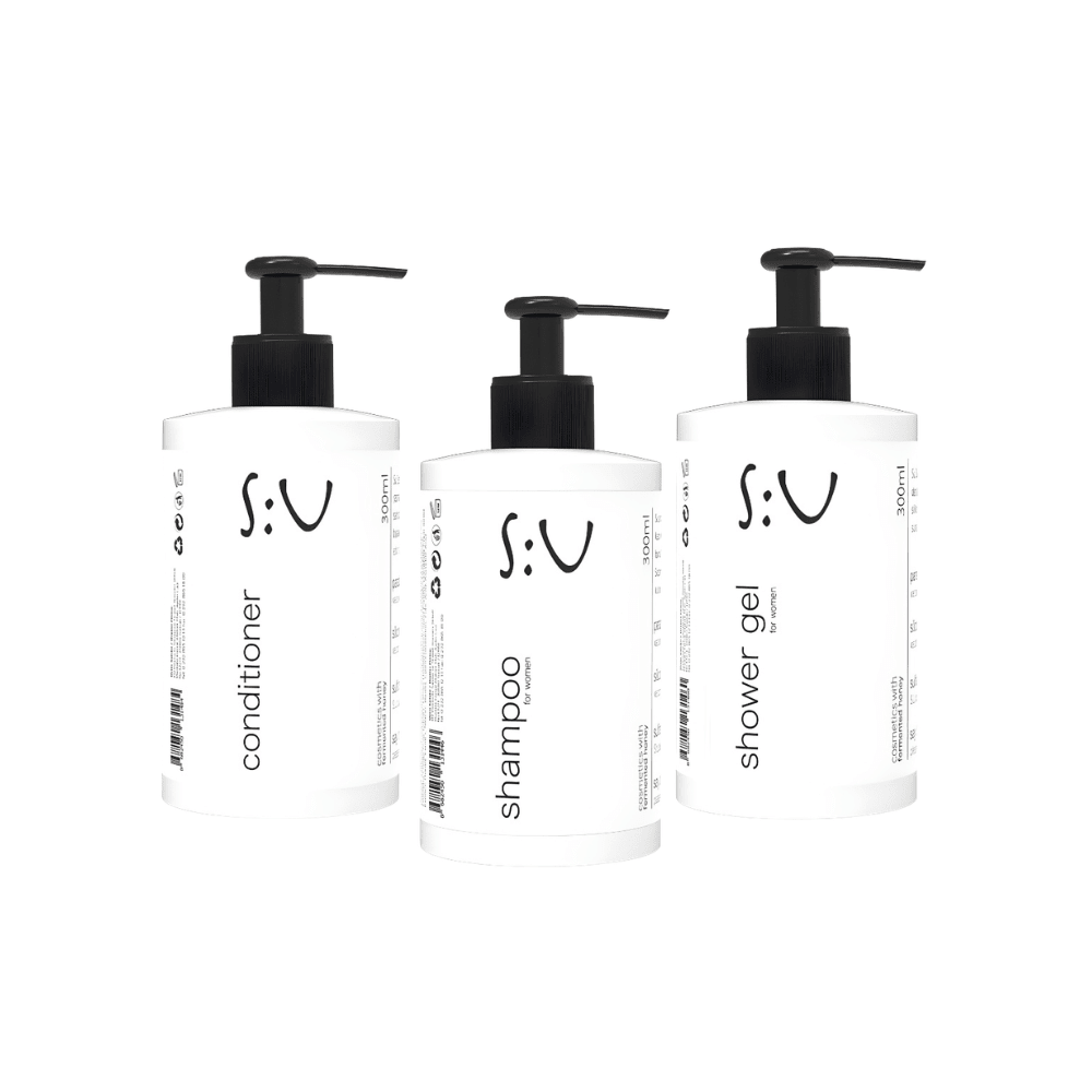 S:U kūno ir plaukų priežiūros rinkinys - Plaukui.lt